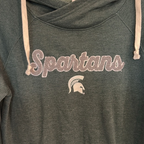 NWT Michigan State Spartans Hoodie Green Size Medium - Picture 3 of 5